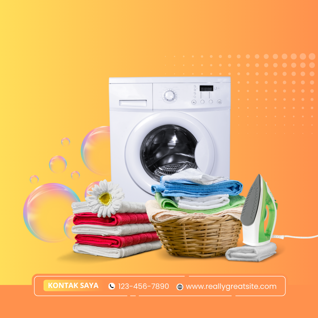 Mesin Laundry Modern